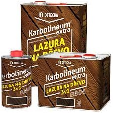 Karbolineum 3v1 barva na dřevo